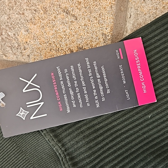 NUX High Compression leggings size L NWT - Picture 3 of 6